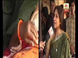 Rupa meets with sattore victim