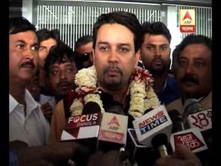 Anurag Thakur on Saradha,Mamata Banerjee and her painting
