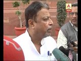 Mukul virtially keeps distance with TMC MPs in Parliament