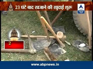 ASI team reaches the fort in Daundaia Kheda village to examine the claims of buried gold