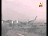 A Turkish airlines plane skids off runway at Kathmandu airport.
