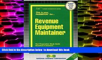BEST PDF  Revenue Equipment Maintainer(Passbooks) (Career Examination Passbooks) FOR IPAD