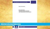 Download [PDF]  EuropÃ¤ische Kapitalverkehrsfreiheit und deutsches Aktienrecht (EuropÃ¤ische