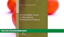 Read Online Accountability Issues in International Development Projects Walter Leal Filho For Kindle