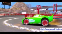 Colors Cars Nursery Rhymes - Hulk Jumping on Cars - Spiderman Travels the Road - Video Game