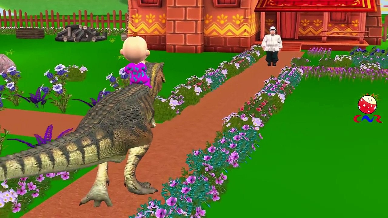 BigFoot Gorilla Vs Dinosaurs Finger Family | Little Baby Boy The Muffin Man Nursery Rhymes Songs