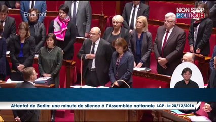 Attentat de Berlin: une minute de silence à l'Assemblée nationale en hommage aux victimes
