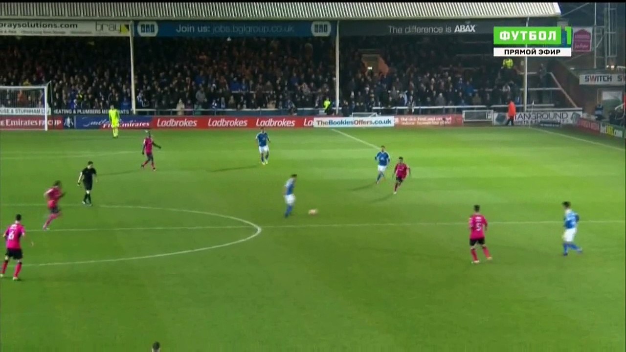 Paul Taylor Goal HD - Peterborough 2-0 Notts County 20.12.2016 FA Cup