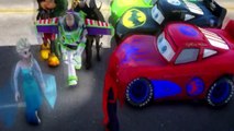 Disney Pixar HULK Toys Story Frozen Elsa Superman Batman Spiderman Mickey Dinoco and Mcqueen Cars