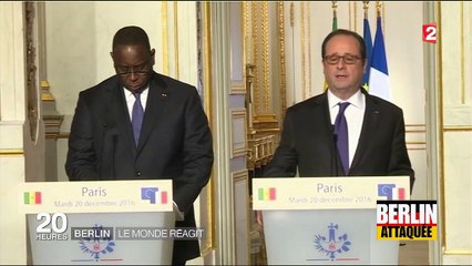 Attaque au camion de Berlin : des réactions de soutien dans le monde entier