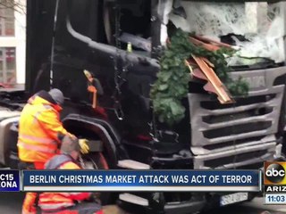 Latest Tuesday on Berlin Christmas market attack