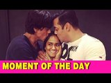 Shah Rukh - Salman KISS and HUG Arpita Khan