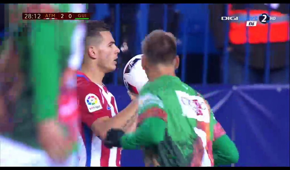 Juanfran Goal HD - Atl. Madrid 3-0 Guijuelo - 20.12.2016