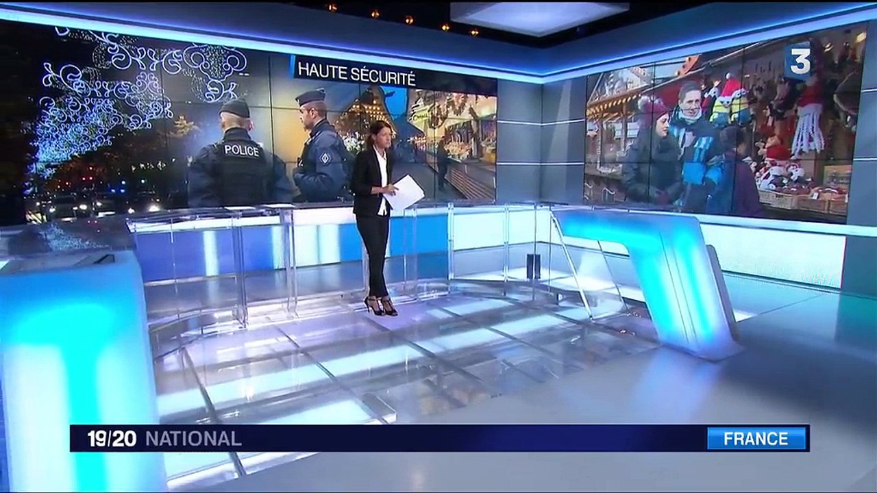 Strasbourg : le marché de Noël placé sous haute sécurité