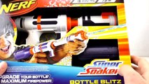 NERF SUPER SOAKER Bottle Blitz Water Pistol Unboxing & Review