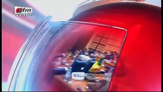 REPLAY - JT Français 20h - Pr : CHEIKH TIDIANE DIAHO - 20 Décembre 2016