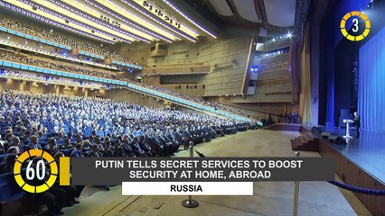 In 60 Seconds: Putin Pushes to Boost Security at Home and Abroad