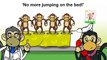 Five Little Monkeys - Animation Five Little Monkeys Nursery Rhyme for children