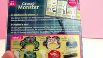 Kosmos Experementierkasten Grusel Monster - Wir züchten Kristallmonster! Unboxing