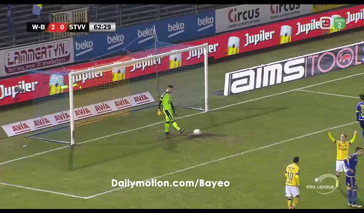 Alessandro Cerigioni Goal HD - Waasland-Beveren 3-0 St. Truiden - 20.12.2016