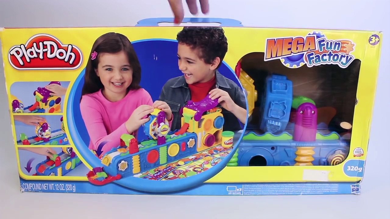 Play Doh Fun Factory Play Doh Mega Fun Factory Play Dough Toy Videos
