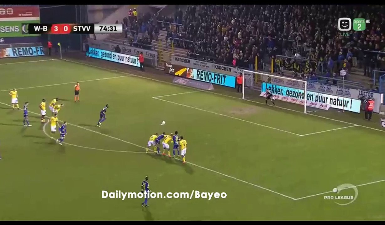 Yohan Boli Goal HD - Waasland-Beveren 3-1 St. Truiden - 20.12.2016