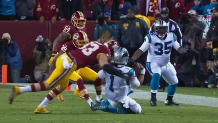 WTF?! Cam Newton FLAGGED for Reaction to NO CALL Helmet Hit