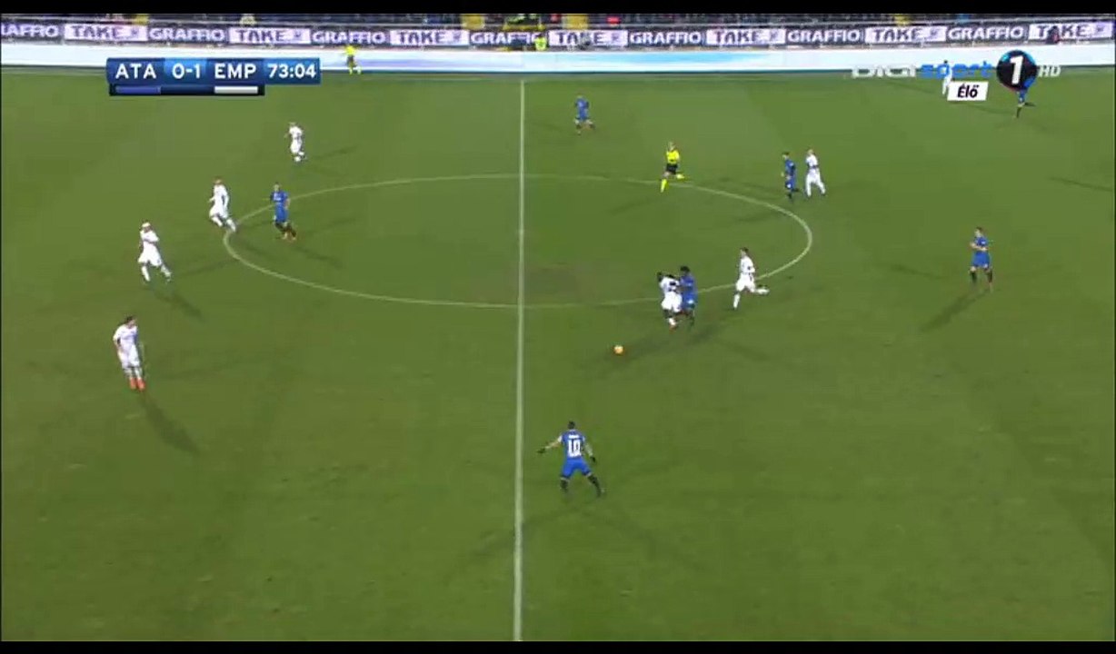 Franck Kessie Goal HD - Atalanta 1-1 Empoli - 20.12.2016