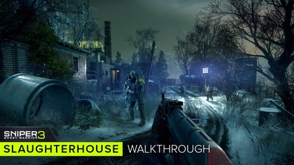 Sniper Ghost Warrior 3  - Gameplay Walkthrough: Slaughterhouse Mission [1080p 60FPS HD]