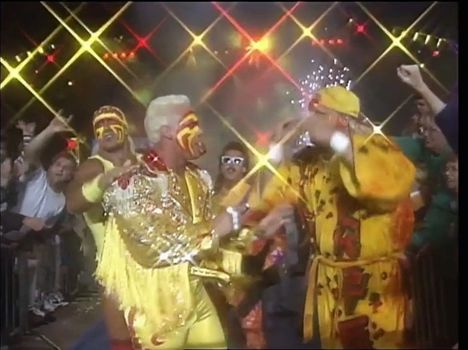 sting & hogan vs the hart family