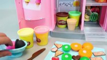 Mundial de Juguetes & Play Doh Ice Cream Maker & Food Refrigerator, Playdough Toys