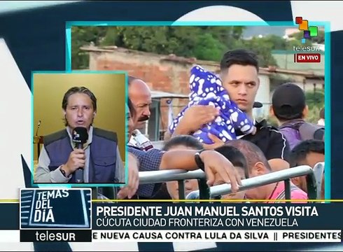 Colombia: Santos visita Cúcuta para medir impacto de cierre fronterizo