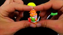 Play Doh Surprise Lollipops Kinder Surprise Egg Toys Minions Kung Fu Panda