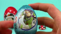 Surprise Eggs Opening - Mickey Mouse Christmas, Toy Story, Disney Cars - Surprise Eggs Toys