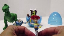 TOY STORY Mr. Potato Head Play-Doh Surprise Egg with Rex and Toy Story Surprise Toys