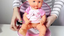 Baby Doll Magic Potty Training Poops & Pees Nenuco Baby Girl Diaper Potty Time Toy Toilet Toy Videos