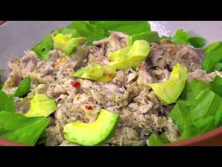 سلطة سمك بوري مشوي | أماني رفعت