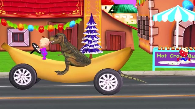 Five Little Babies Banana Boat Finger Family | Little Baby Boy Dinosaurs Gorilla Nursery Rhymes