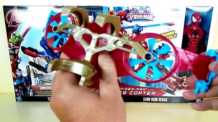 Iron man with hover pack | Spiderman with web copter | Iron Patriot with Arc Thruster Jet |superhero