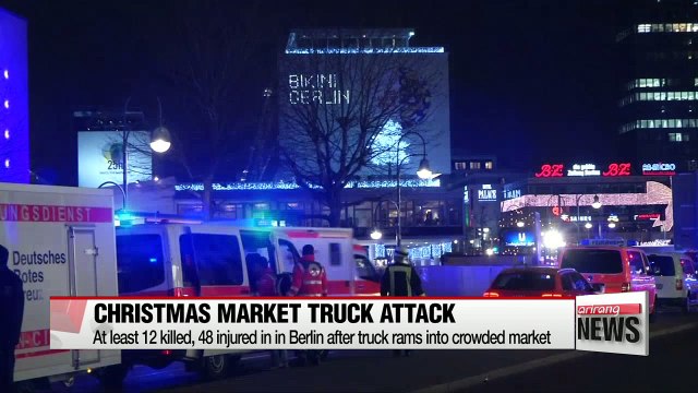Berlin terror attack, Truck crashes into Christmas market killing 12