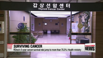 Survival rate jumps among Korean cancer patients
