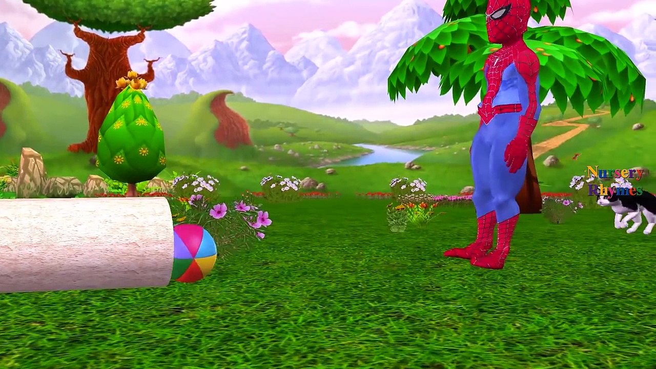 Little Babies SuperHeroes With Funny Cats Video | Three Little Kittens Nursery Rhymes Compilation