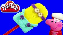 Play Doh Minions Cream! - Create ice cream toys with play-doh for Peppa Pig