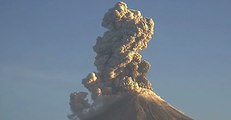 Colima Volcano Spouts Off Twice