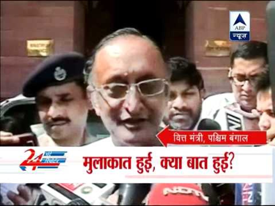 Amit Mitra meets Pranab, says discussions incomplete
