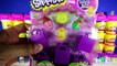 GIANT APPLE BLOSSOM Surprise Egg Play-Doh - Shopkins Toys MLP Dog Tag Mashems Moofia