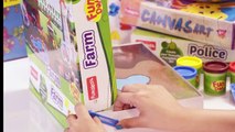 Play Dough Farm Animals | Fun Craft & Creative Games | Kids Play doh Toys Baby Toonz TV