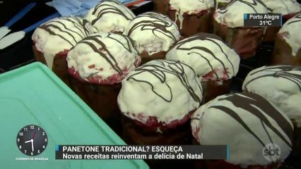 Novas receitas reinventam o tradicional panetone