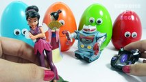 Colors Play Doh Surprise Eggs Toys for Kids | Mulan Woody Boots Surprise Toys for Girls