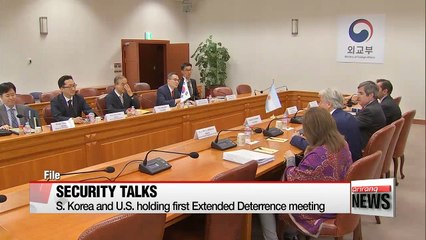 Download Video: S. Korea and U.S. kicks off Extended Deterrence meeting